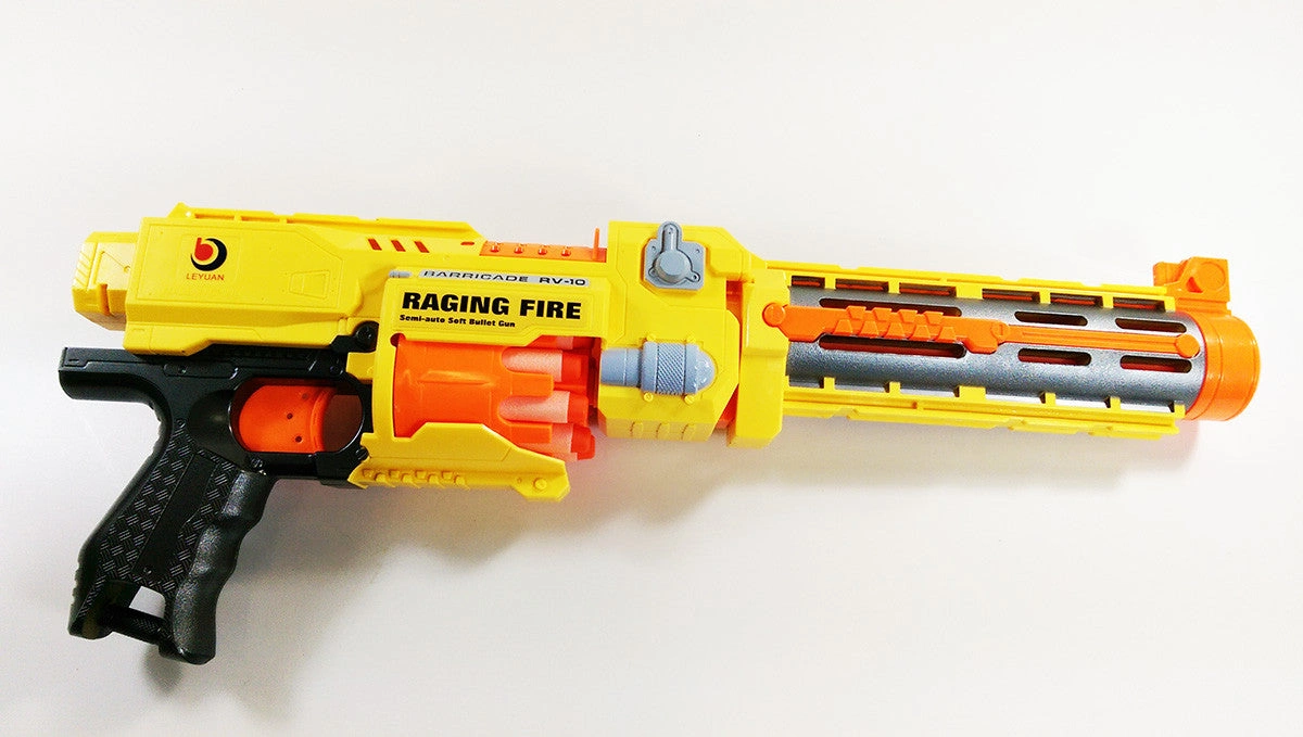 Raging Fire Nerf Dart Gun: Laser-Sharp Zombie Popper – Dominate the Horde!