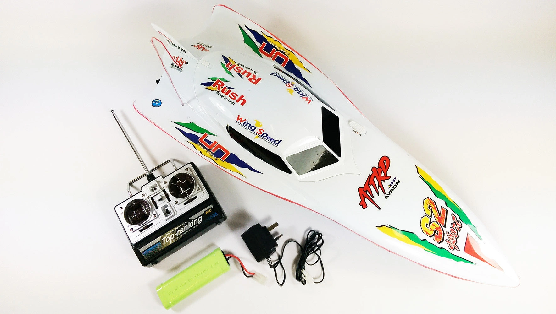 Syma Stealth Racing Boat: Unleash the Speed – RC Radio Control!